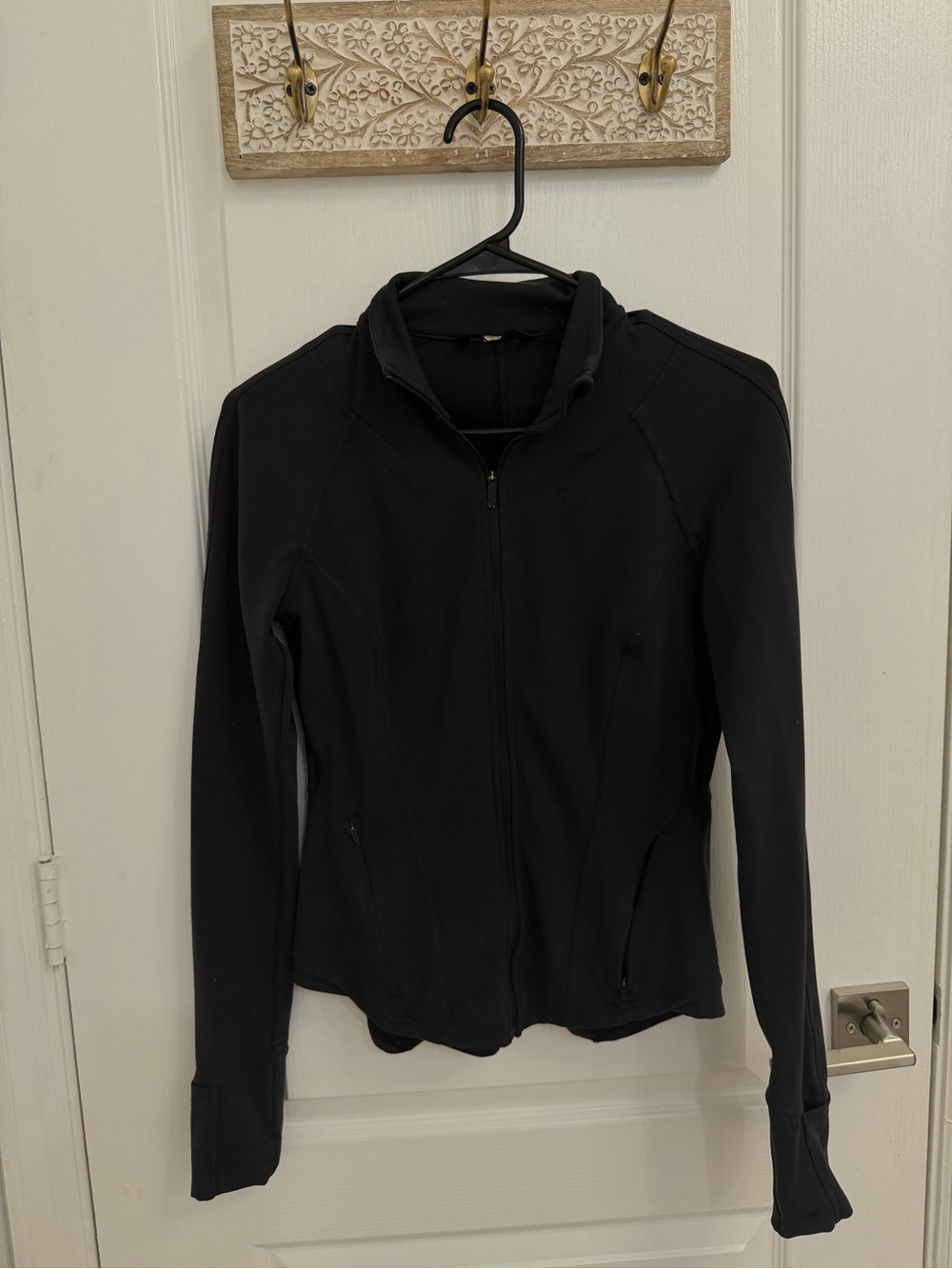 lululemon athletica Black Full-Zip Utility Jacket